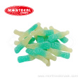 Cola bottle soft candy with sour coated confectionery